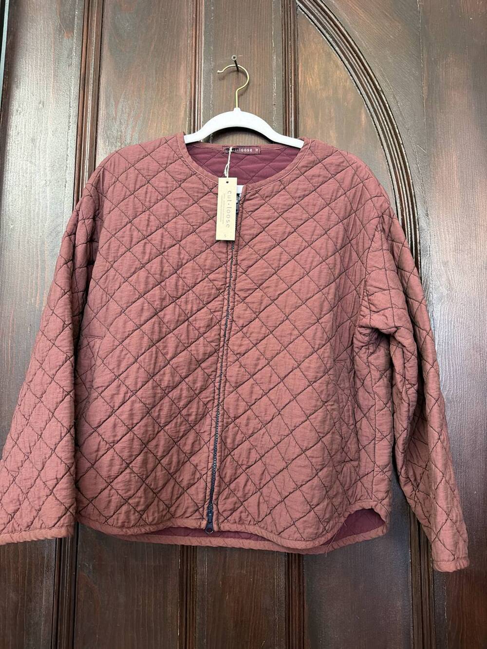NEW CUT LOOSE women's bomber jacket in red